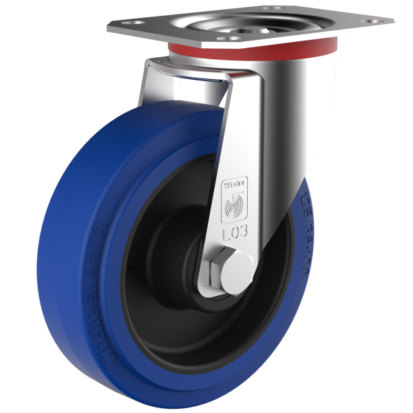 Swivel Castor With Plate BN L1/160/48R